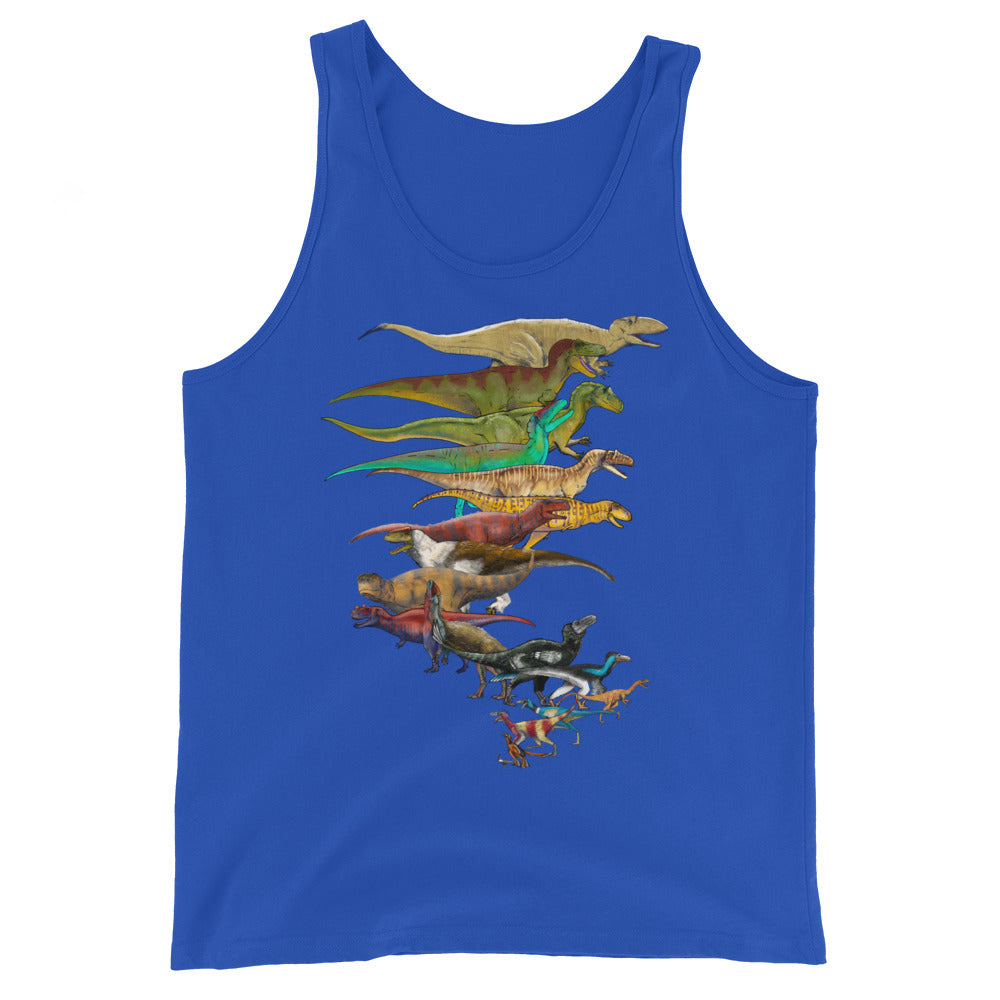 Tornado of Theropods Men's Tank Top