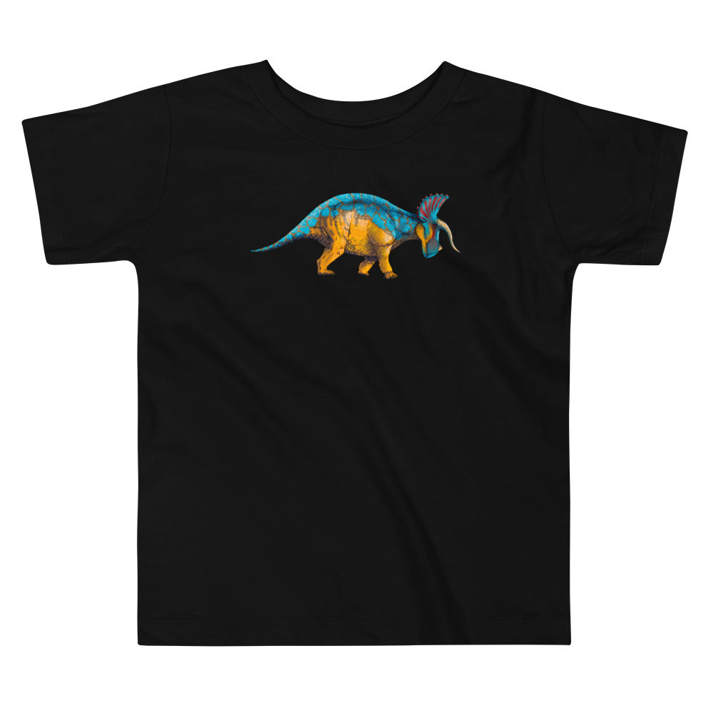 Triceratops Toddler Short Sleeve Tee