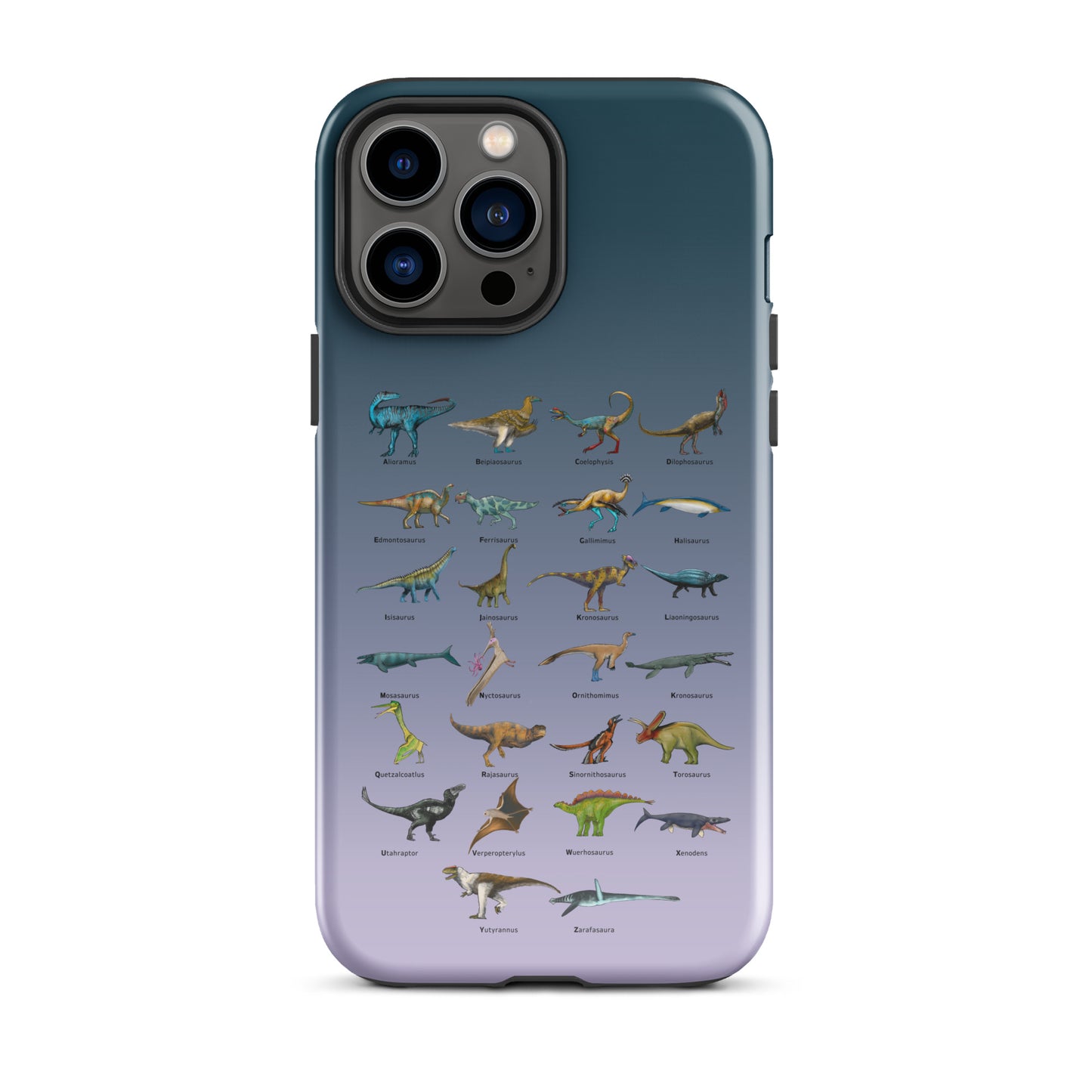 Alphabet for the Age of Dinosaurs Tough Case for iPhone®