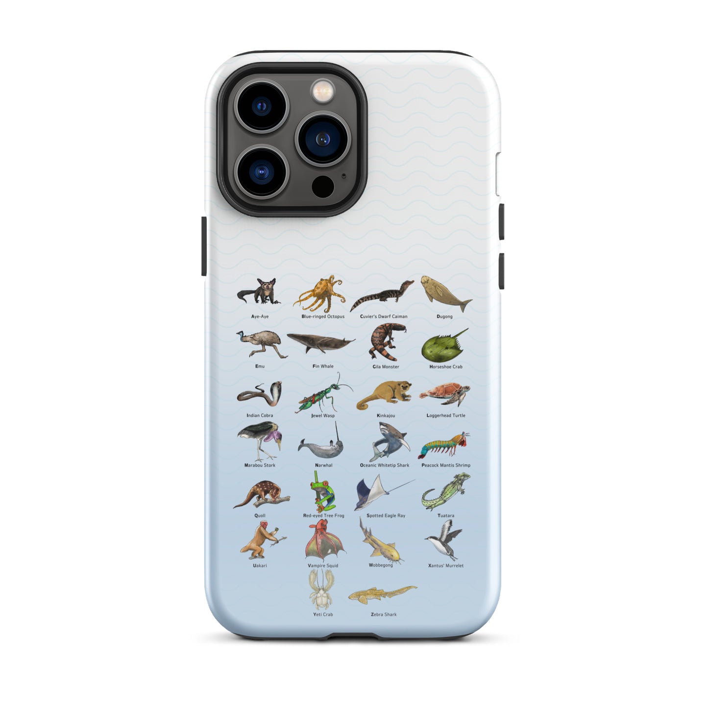 Animal Alphabet Tough Case for iPhone®