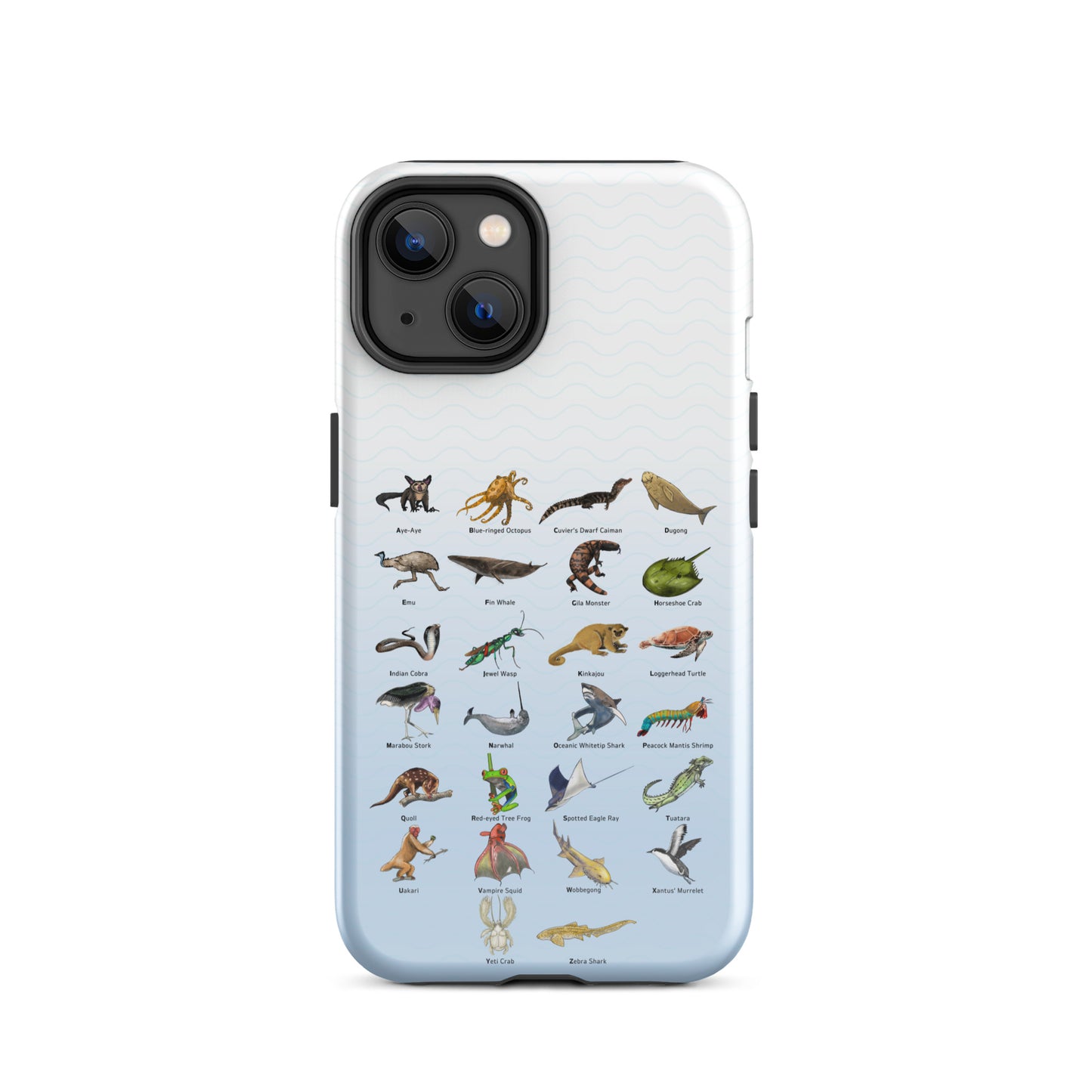 Animal Alphabet Tough Case for iPhone®