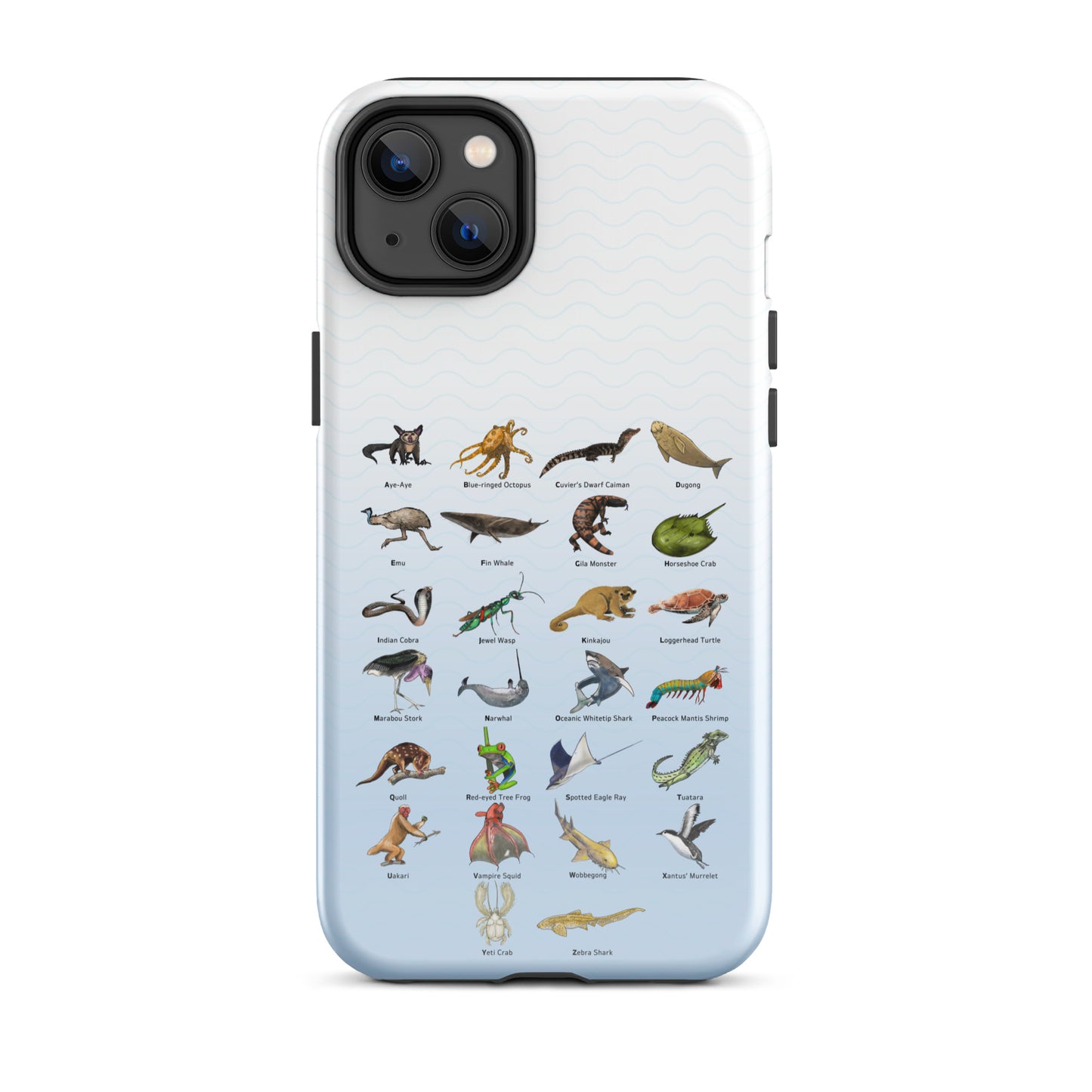 Animal Alphabet Tough Case for iPhone®