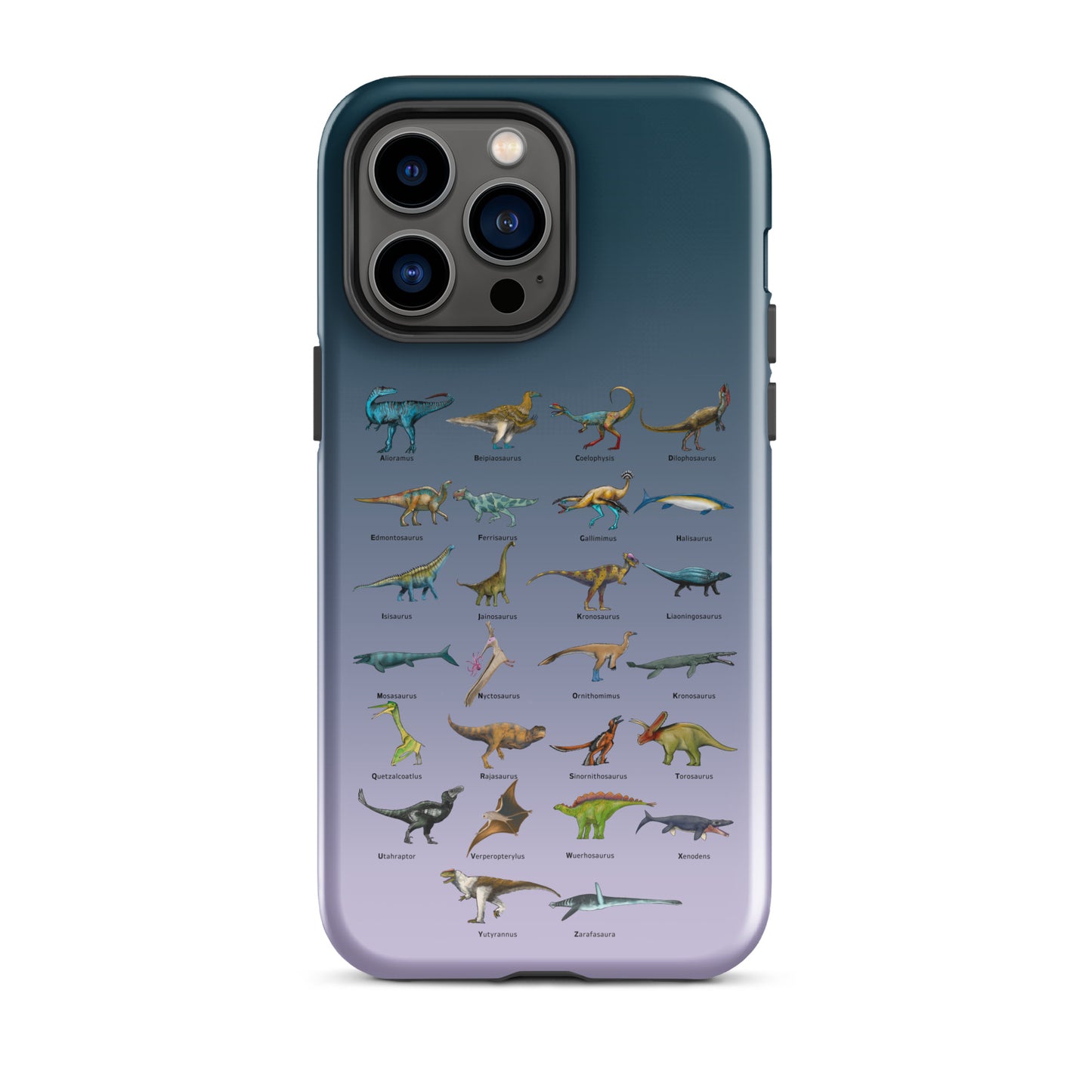 Alphabet for the Age of Dinosaurs Tough Case for iPhone®