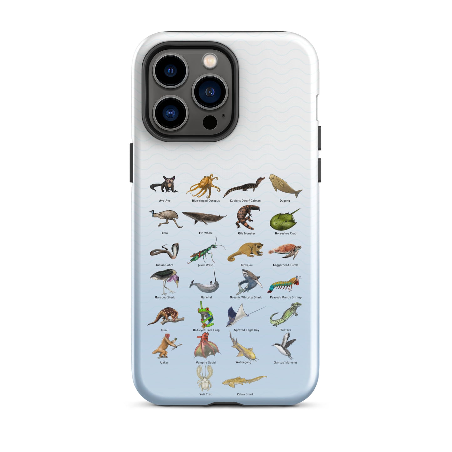 Animal Alphabet Tough Case for iPhone®