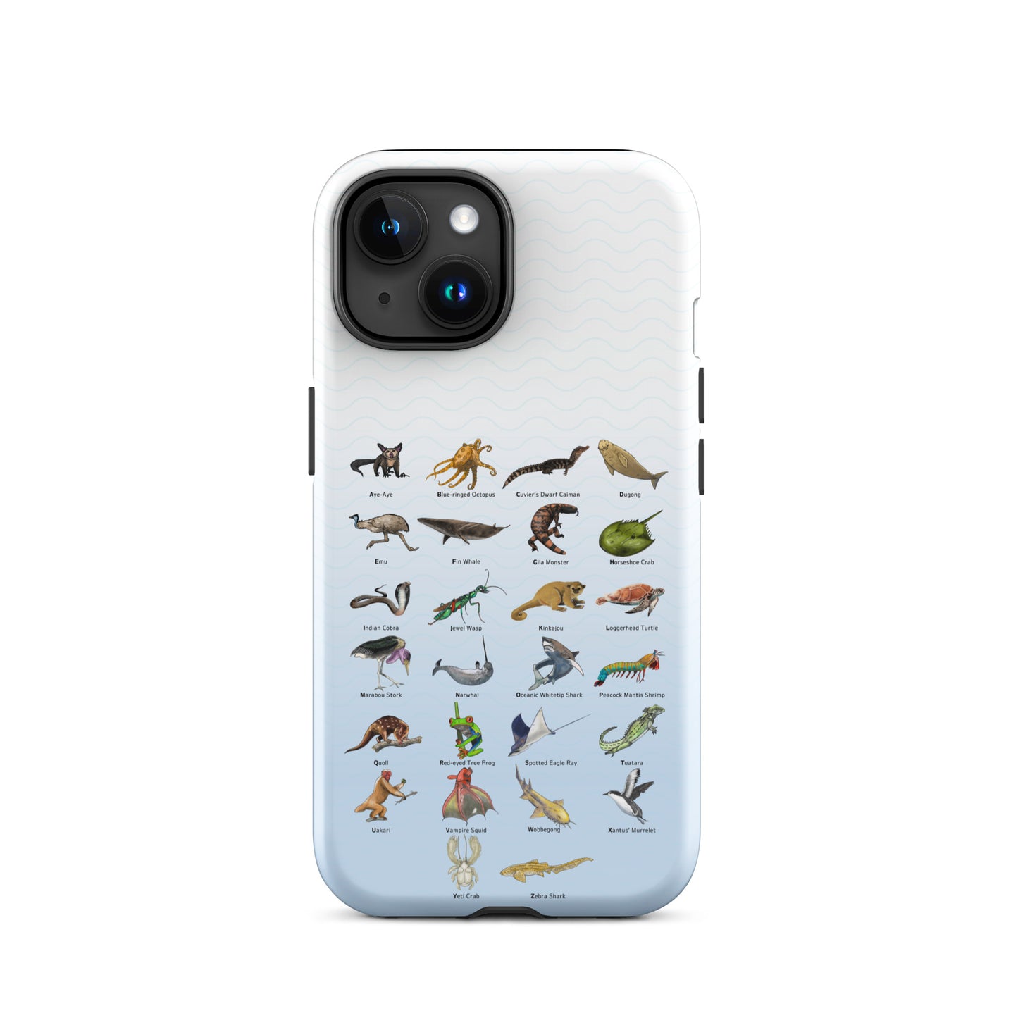 Animal Alphabet Tough Case for iPhone®