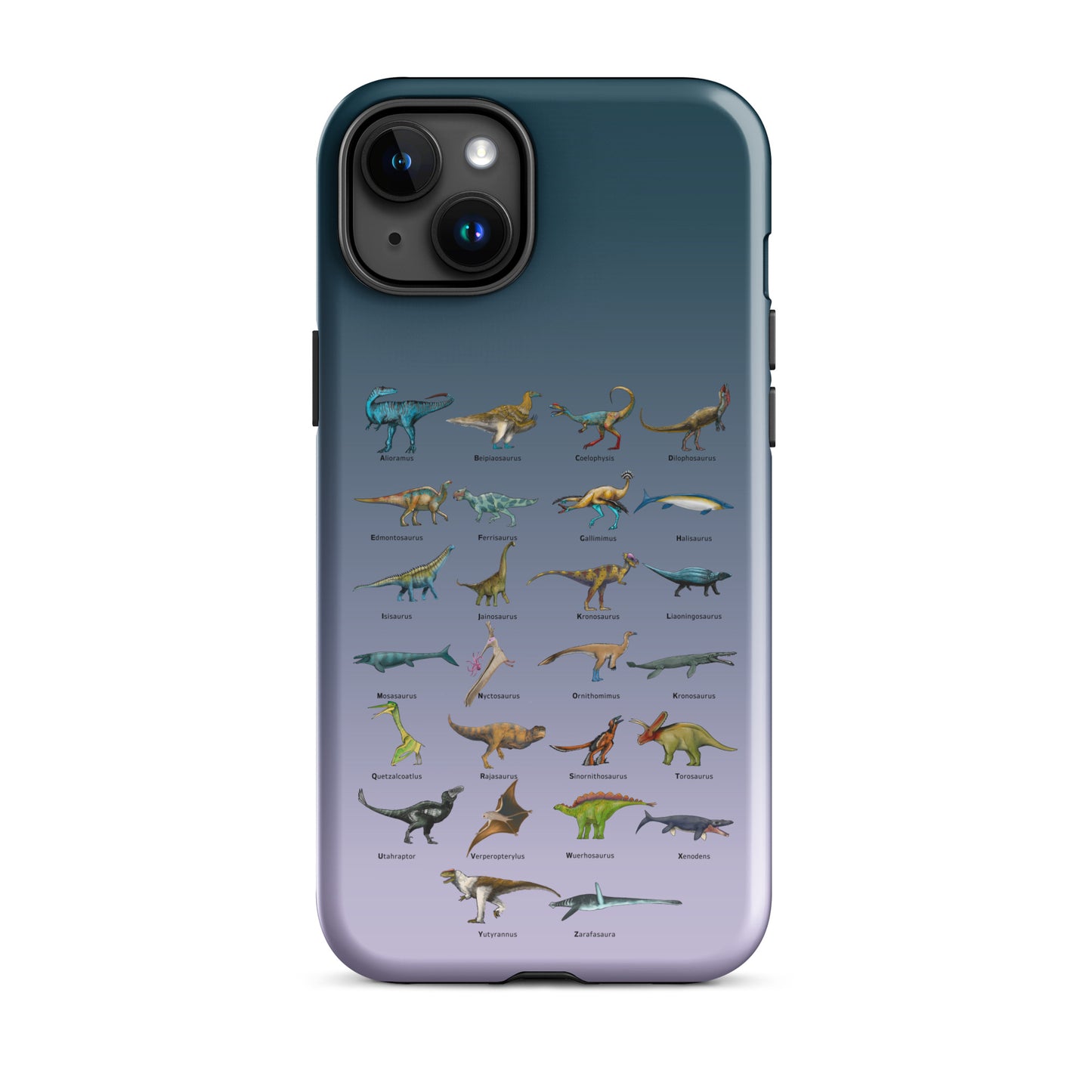 Alphabet for the Age of Dinosaurs Tough Case for iPhone®