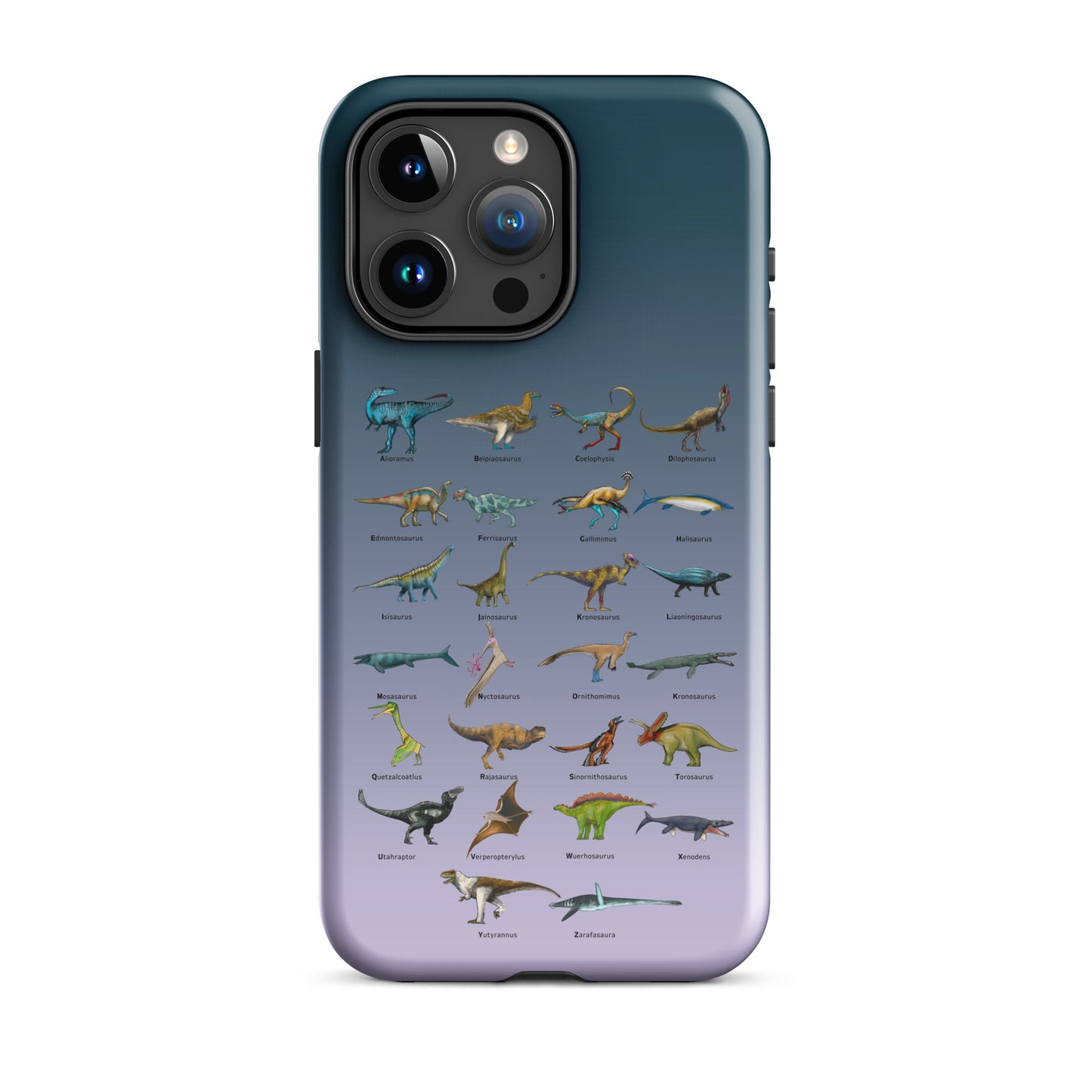 Alphabet for the Age of Dinosaurs Tough Case for iPhone®