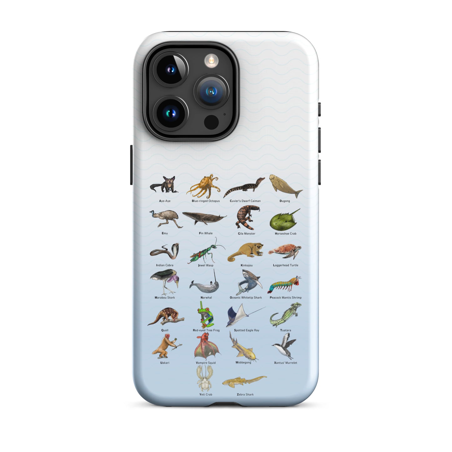 Animal Alphabet Tough Case for iPhone®