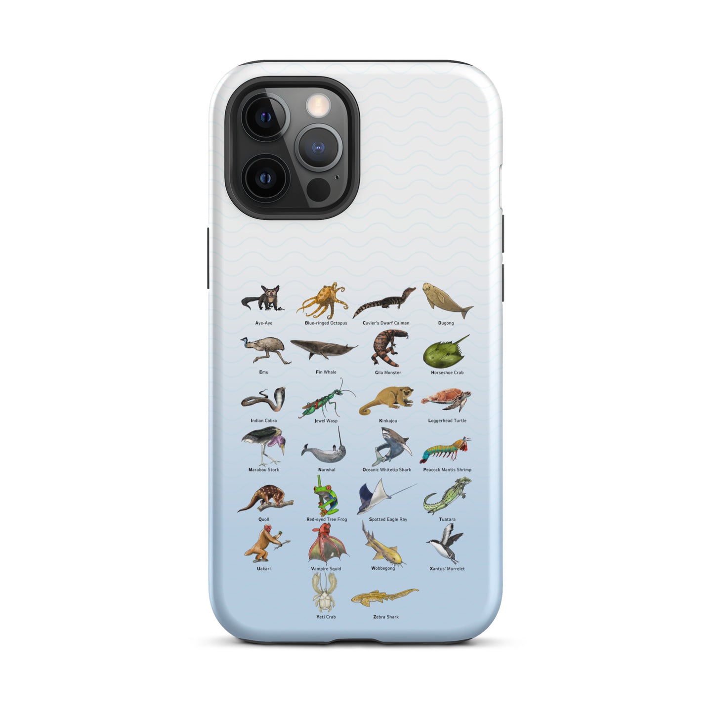 Animal Alphabet Tough Case for iPhone®