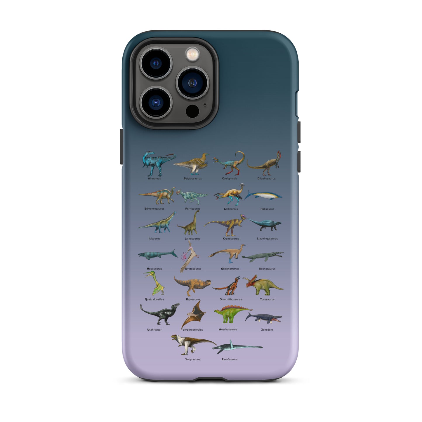 Alphabet for the Age of Dinosaurs Tough Case for iPhone®