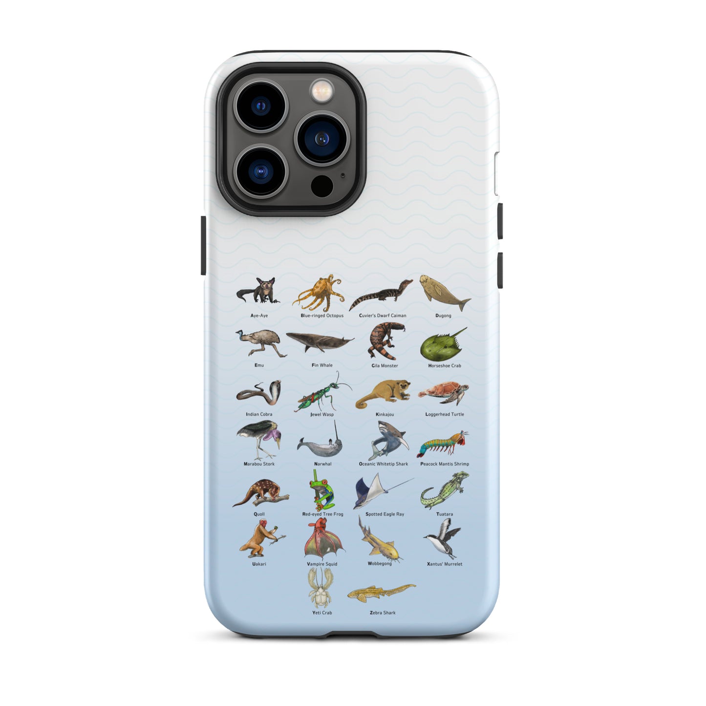 Animal Alphabet Tough Case for iPhone®