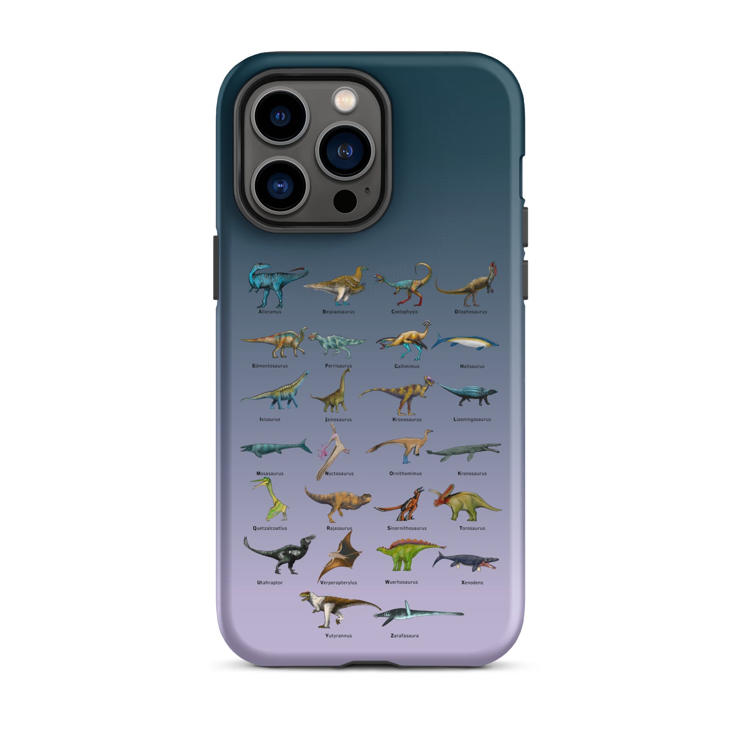 Alphabet for the Age of Dinosaurs Tough Case for iPhone®