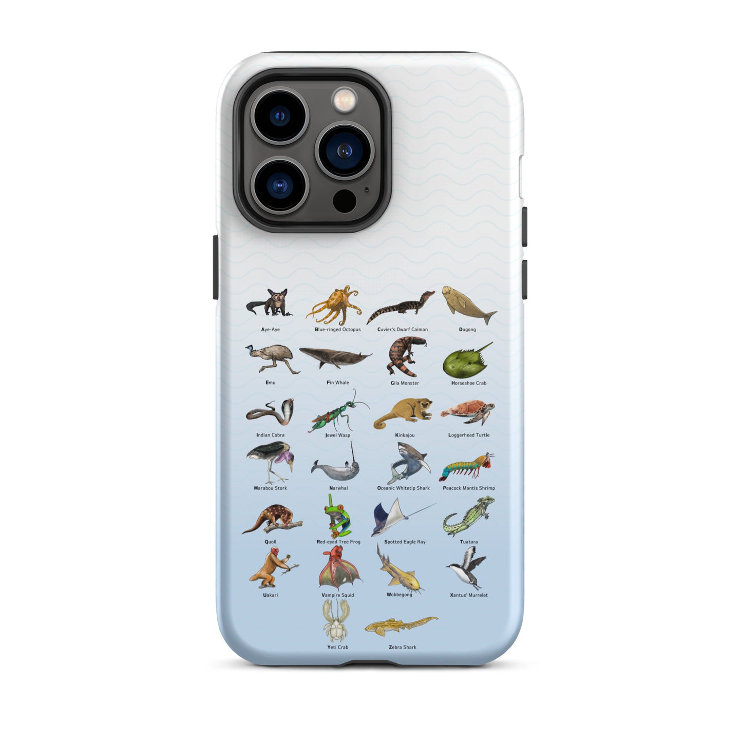 Animal Alphabet Tough Case for iPhone®