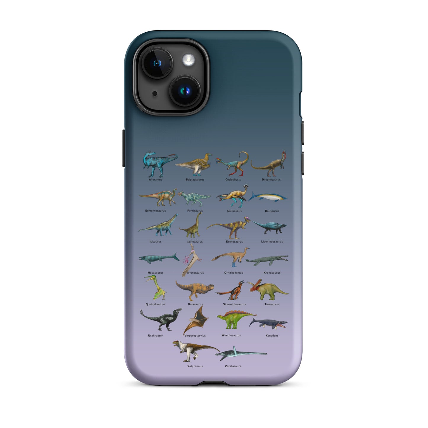Alphabet for the Age of Dinosaurs Tough Case for iPhone®