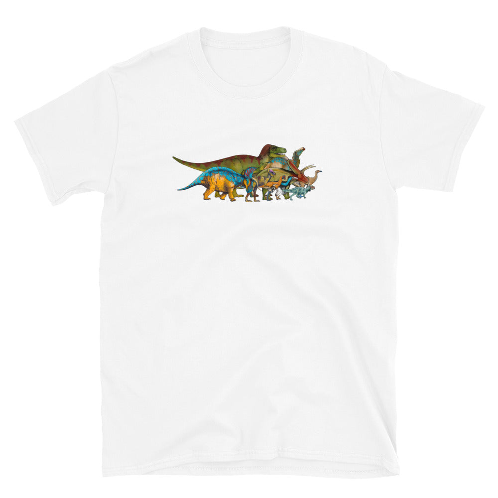 Dinosaurs of Hell Creek Short-Sleeve Unisex T-Shirt