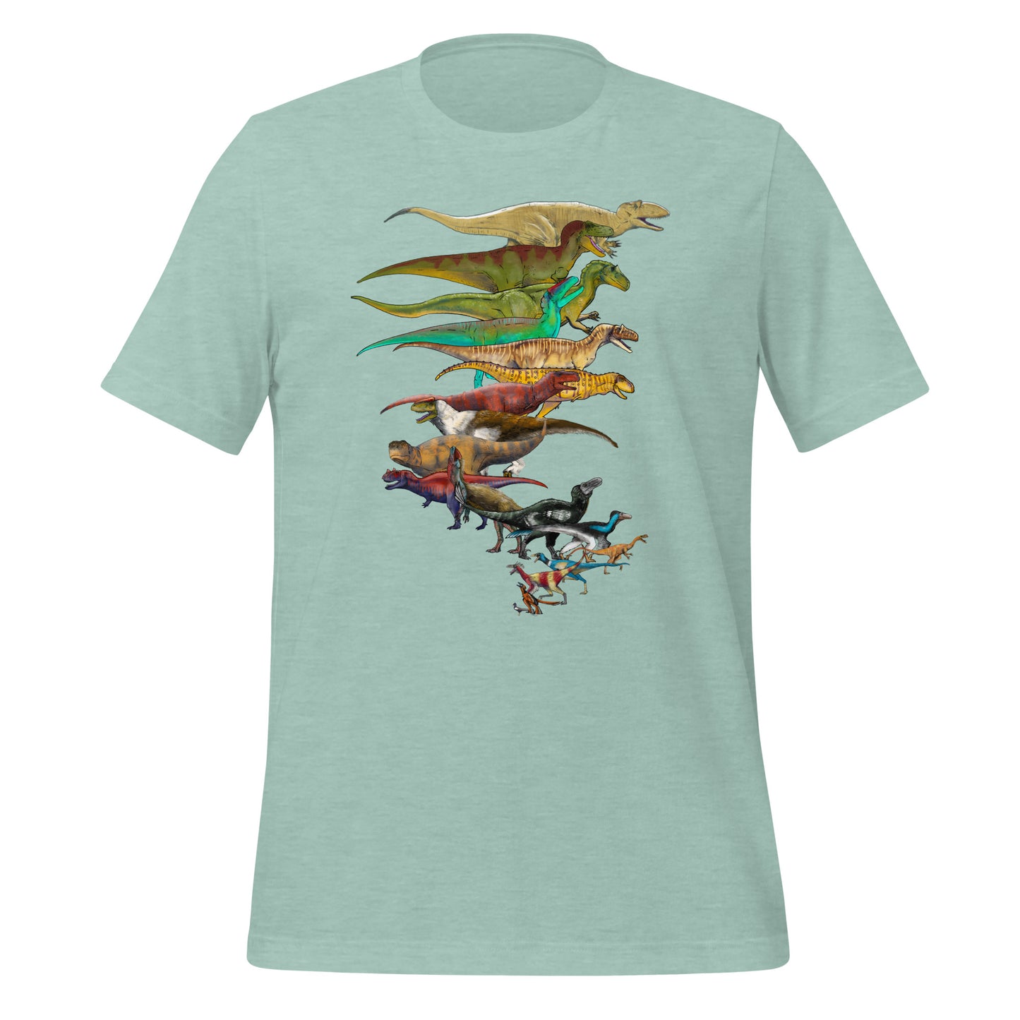 Tornado of Theropods Unisex t-shirt