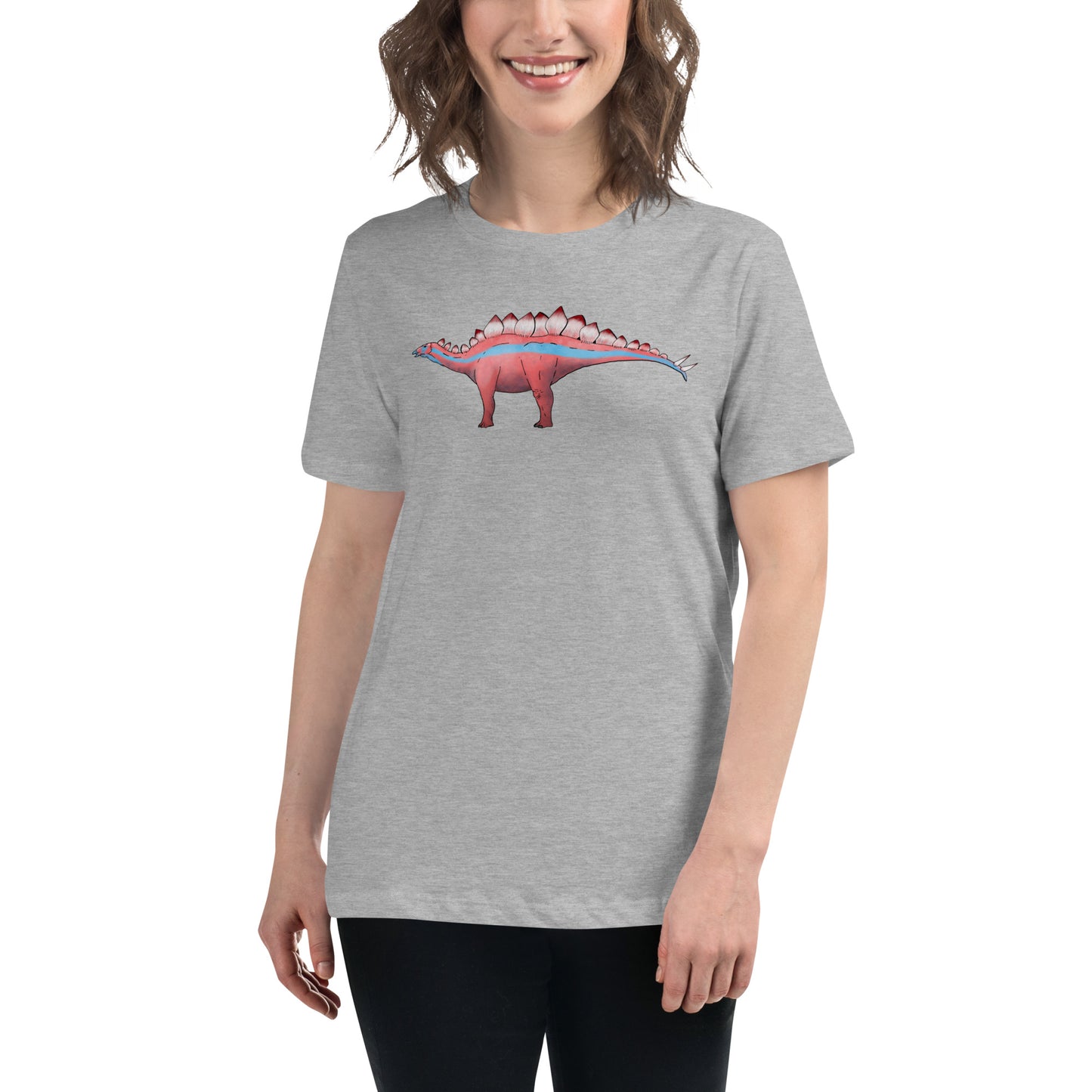 Stegosaurus Women's Relaxed T-Shirt