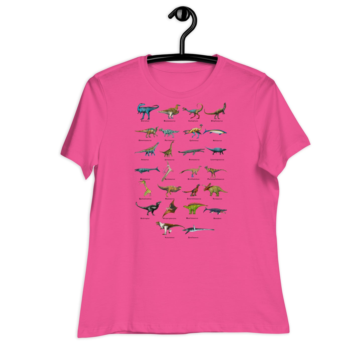 Age of Dinosaurs Alphabet Women's Relaxed T-Shirt