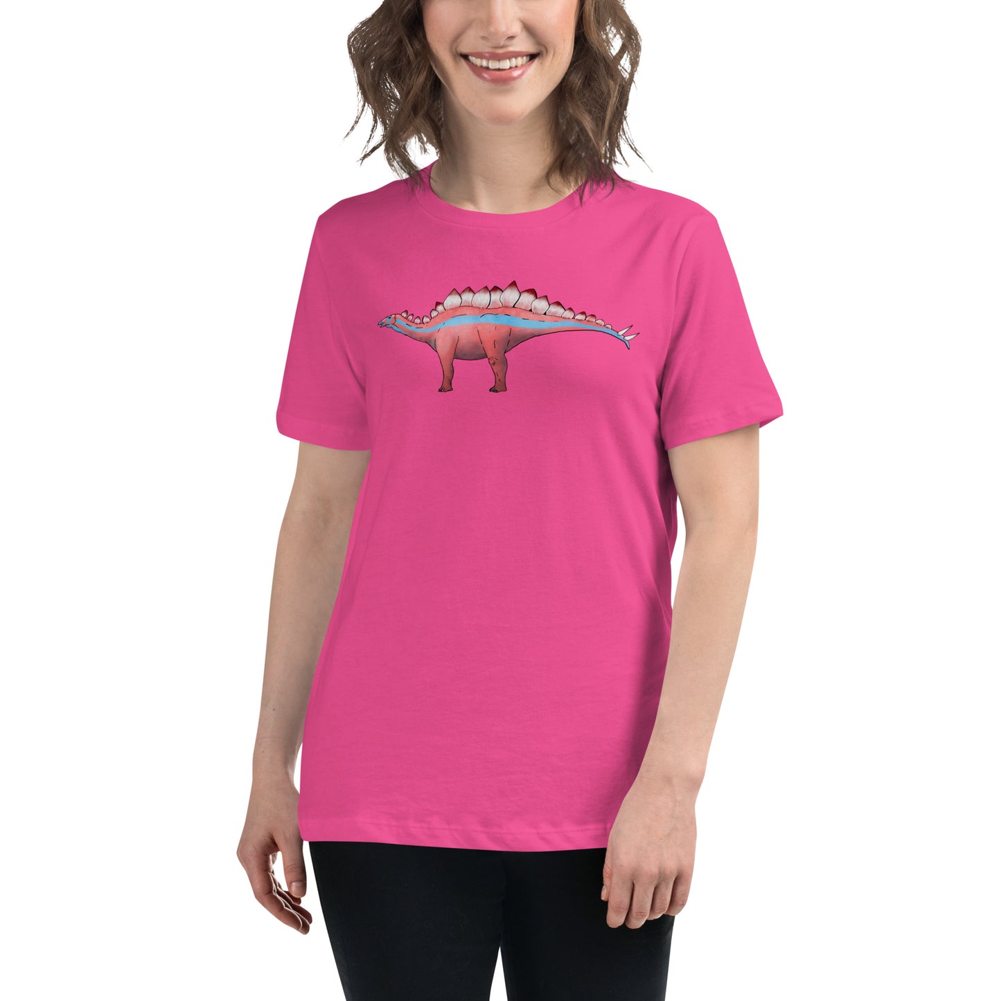 Stegosaurus Women's Relaxed T-Shirt