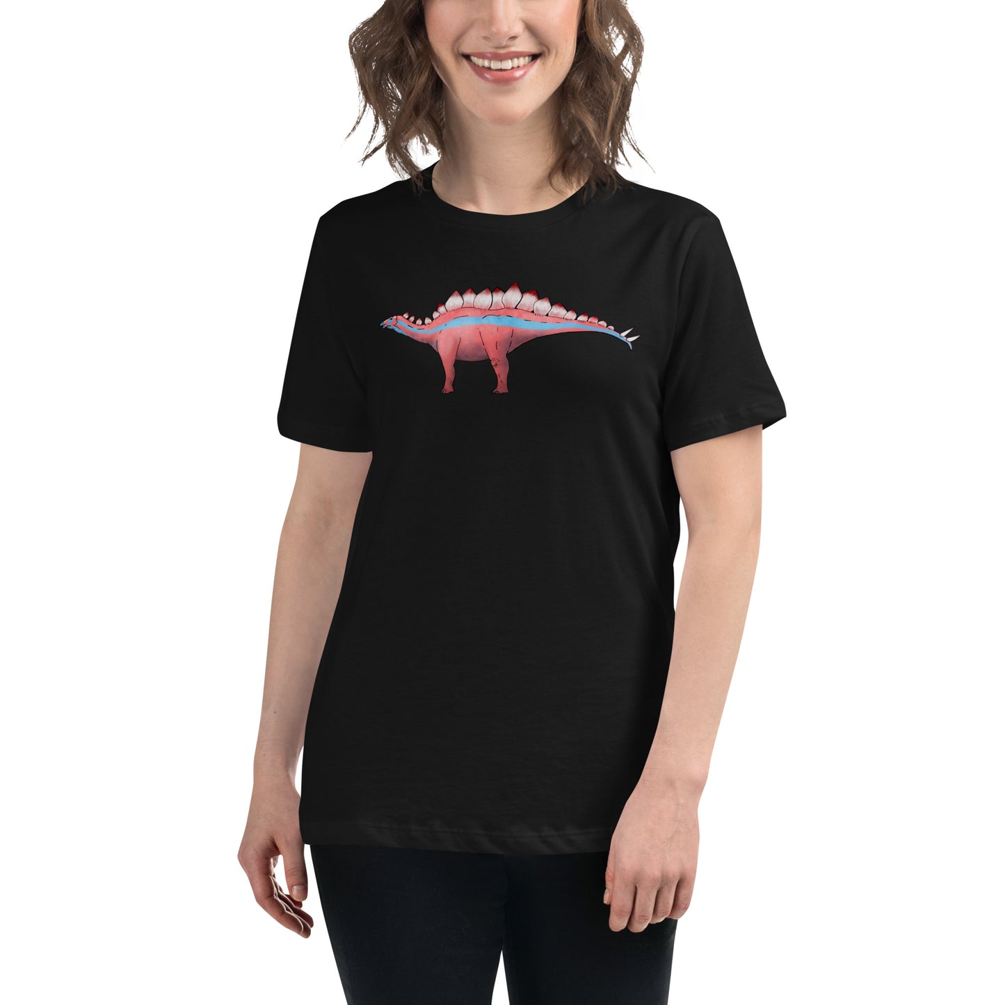 Stegosaurus Women's Relaxed T-Shirt