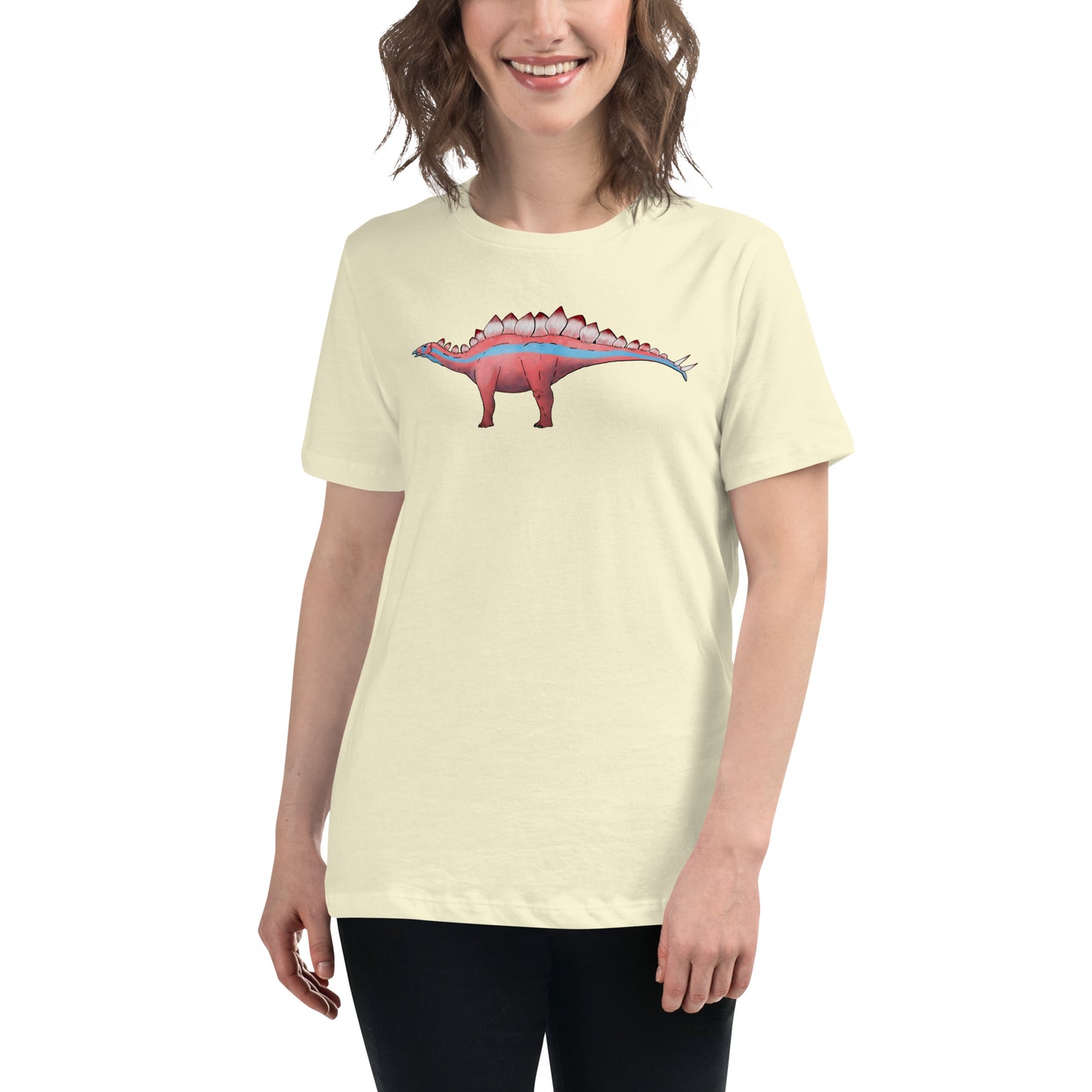 Stegosaurus Women's Relaxed T-Shirt