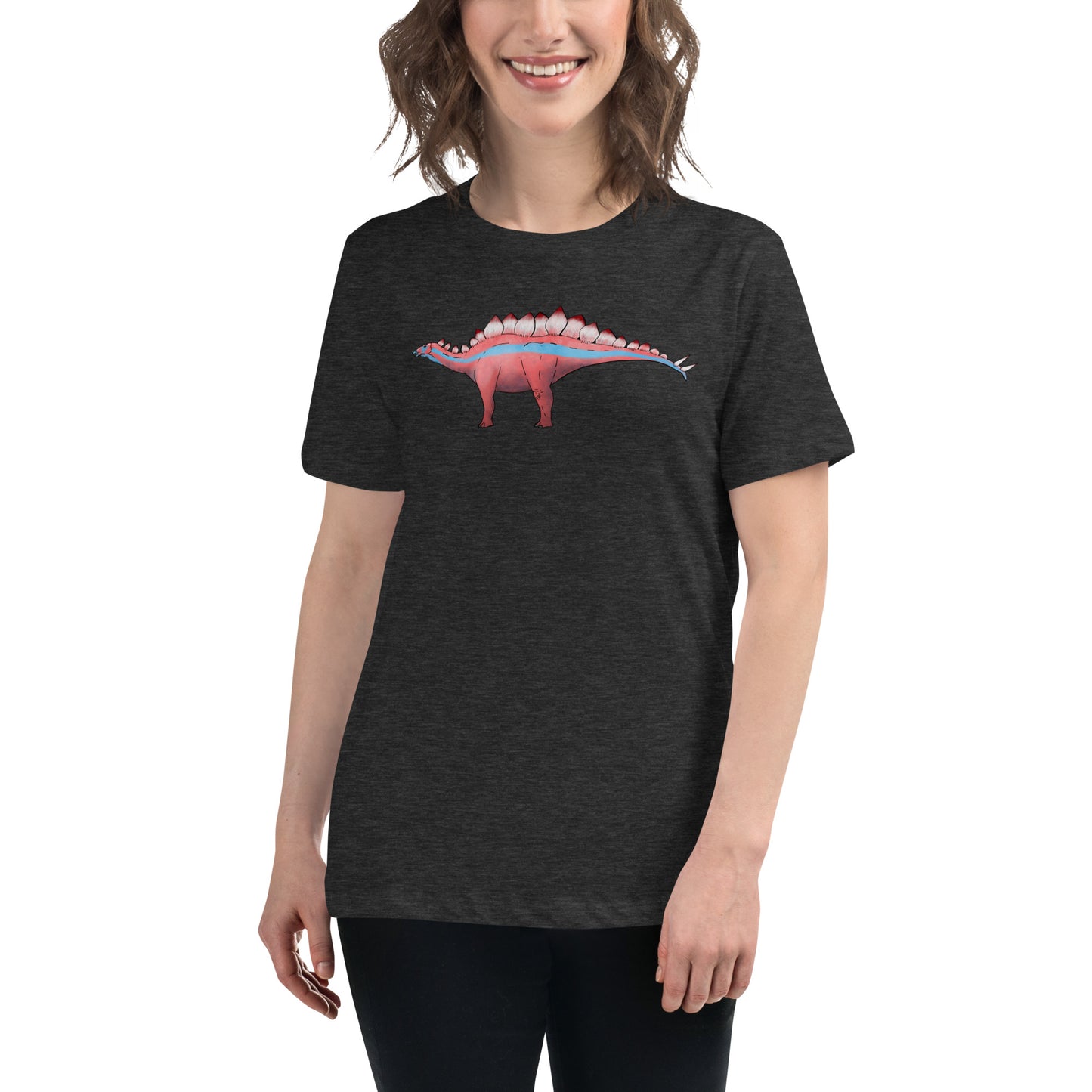 Stegosaurus Women's Relaxed T-Shirt