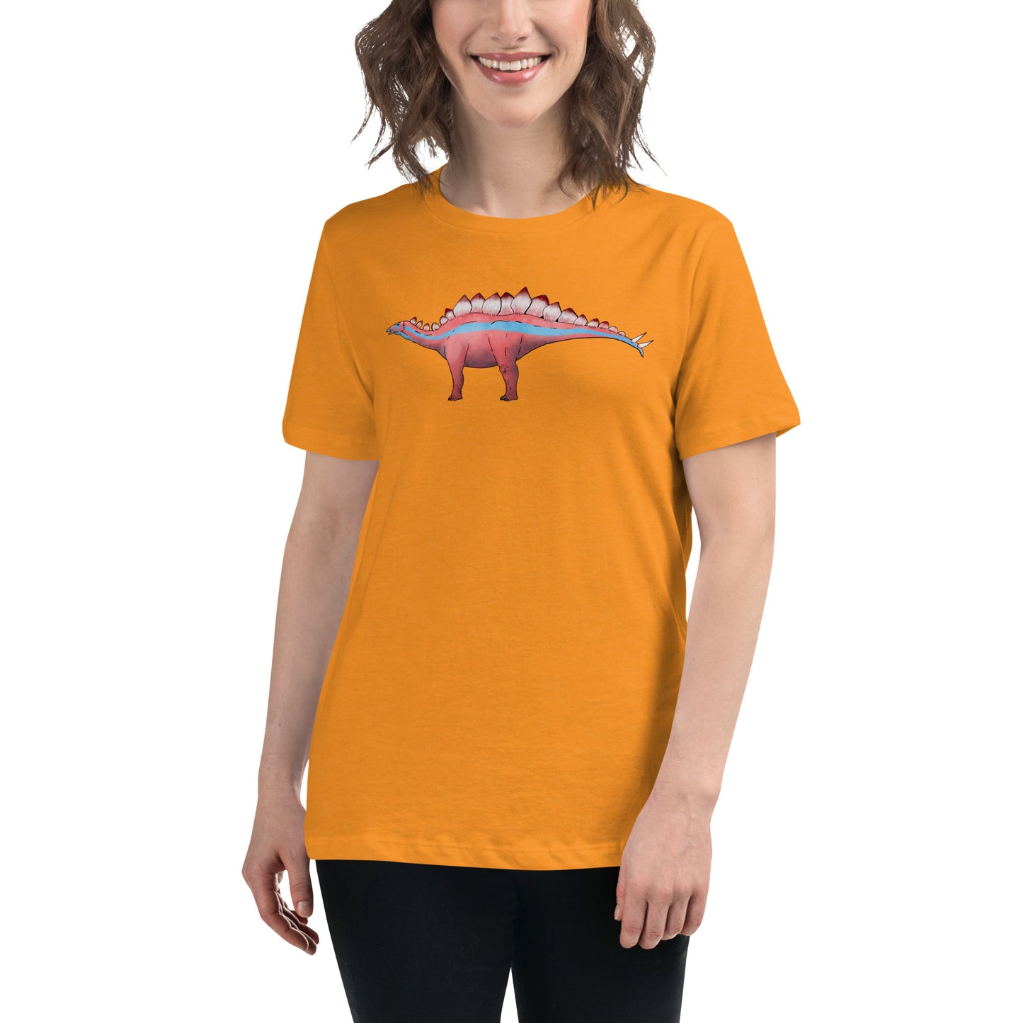 Stegosaurus Women's Relaxed T-Shirt