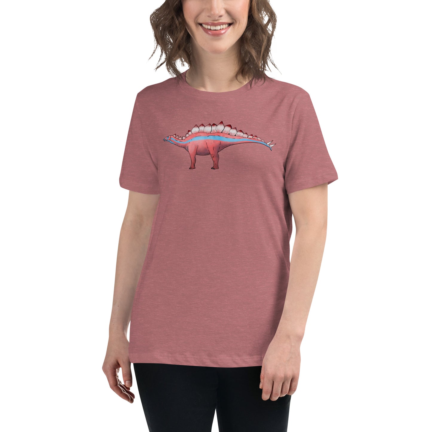 Stegosaurus Women's Relaxed T-Shirt