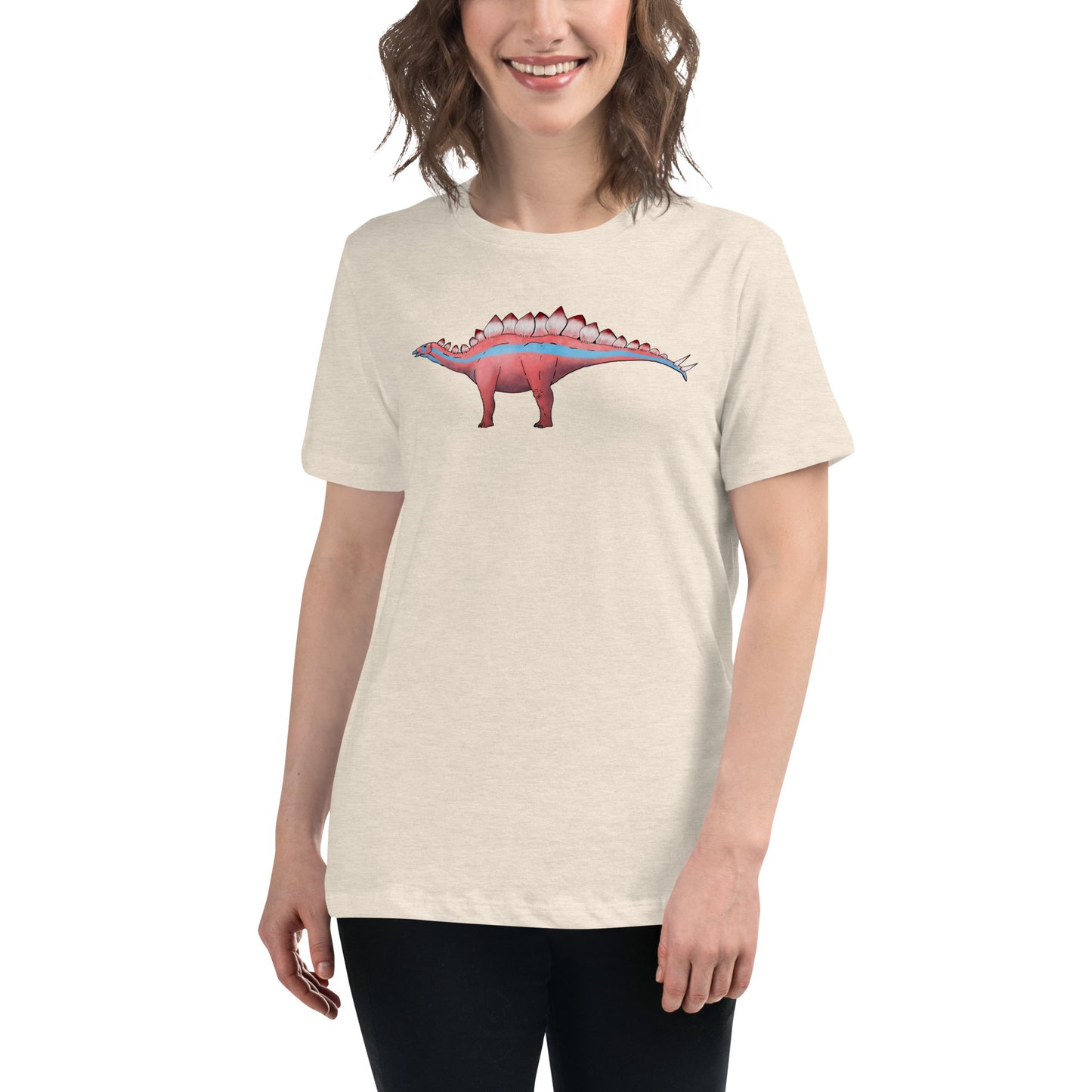 Stegosaurus Women's Relaxed T-Shirt