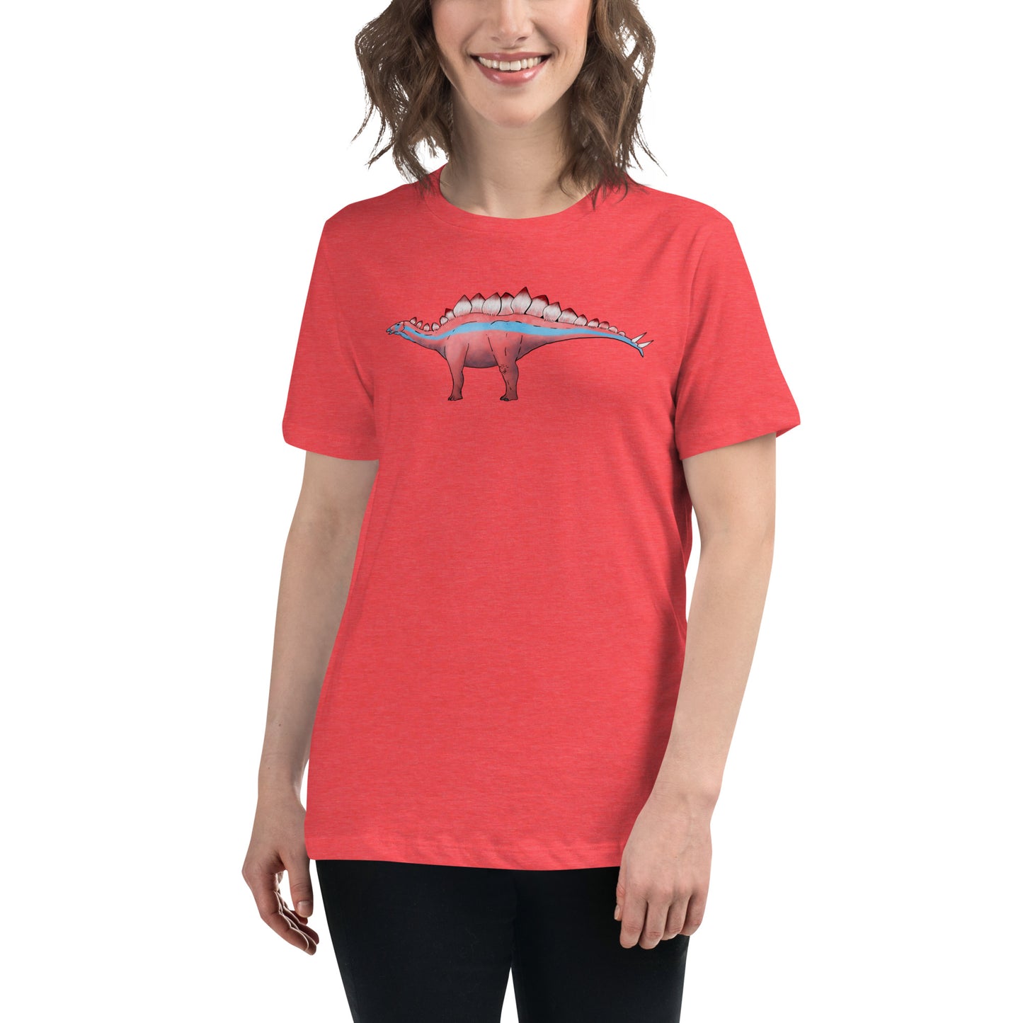 Stegosaurus Women's Relaxed T-Shirt