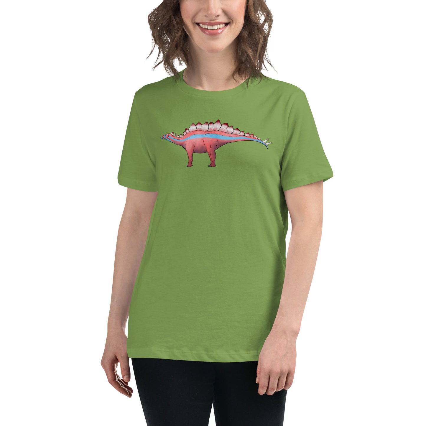 Stegosaurus Women's Relaxed T-Shirt
