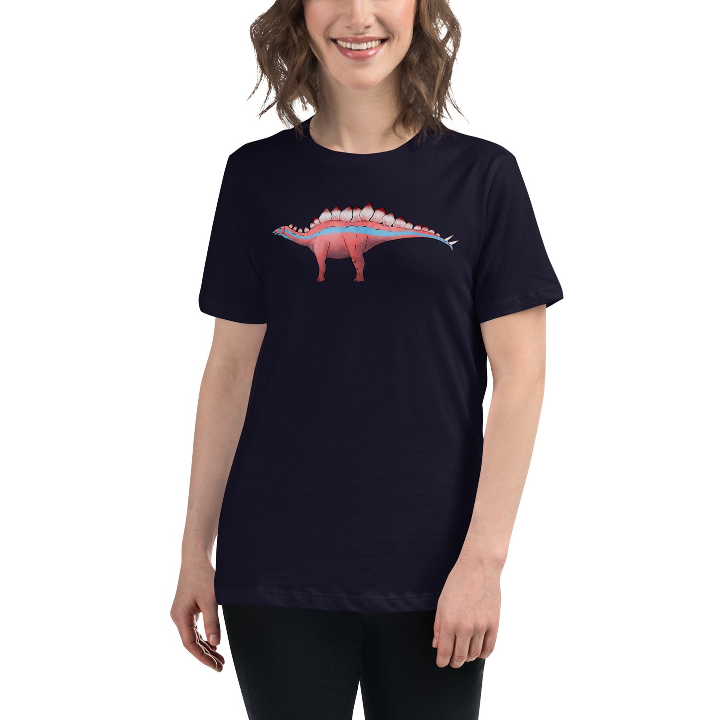 Stegosaurus Women's Relaxed T-Shirt