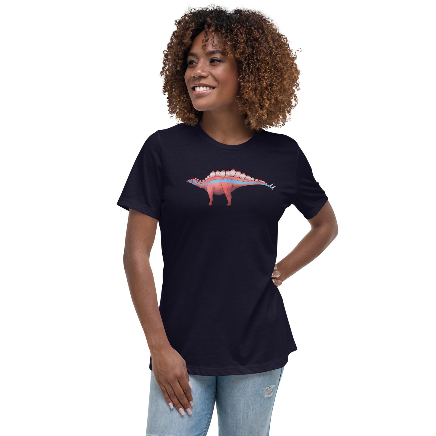 Stegosaurus Women's Relaxed T-Shirt