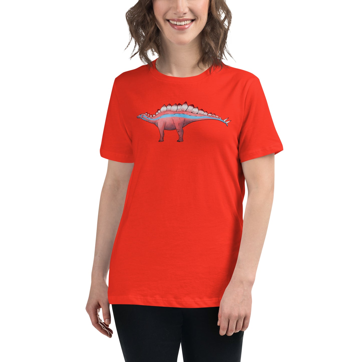 Stegosaurus Women's Relaxed T-Shirt