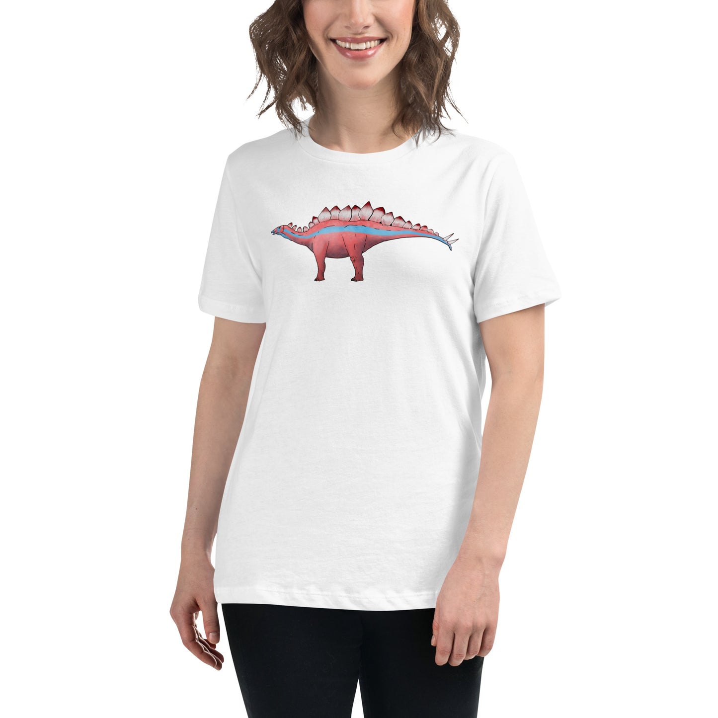 Stegosaurus Women's Relaxed T-Shirt