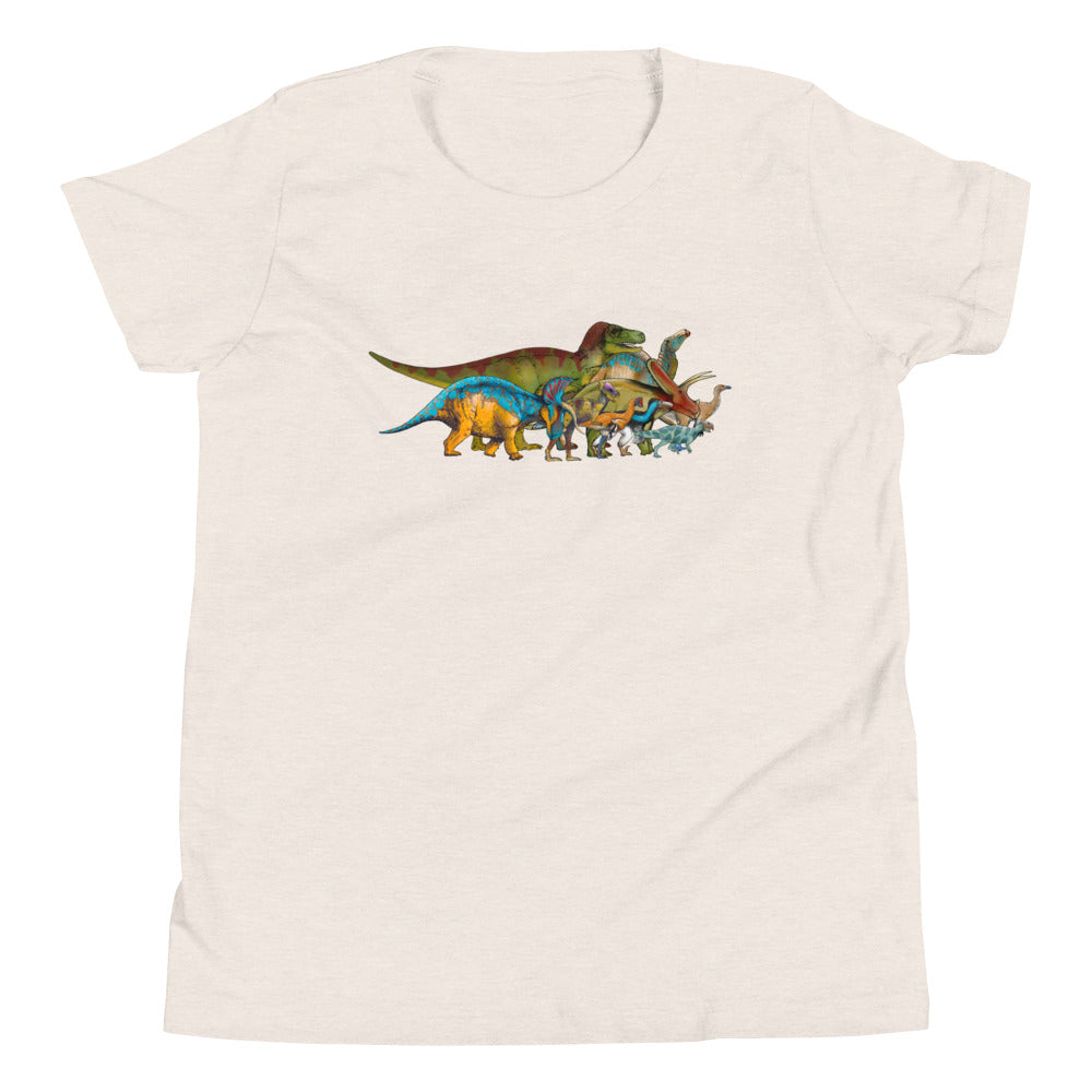 Dinosaurs of Hell Creek Youth Short Sleeve T-Shirt