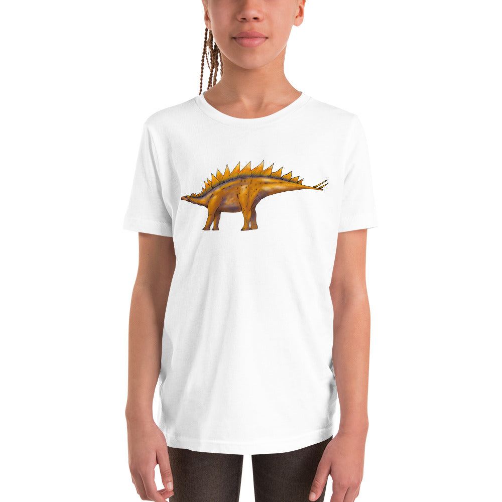 Stegosaurus Youth Short Sleeve T-Shirt