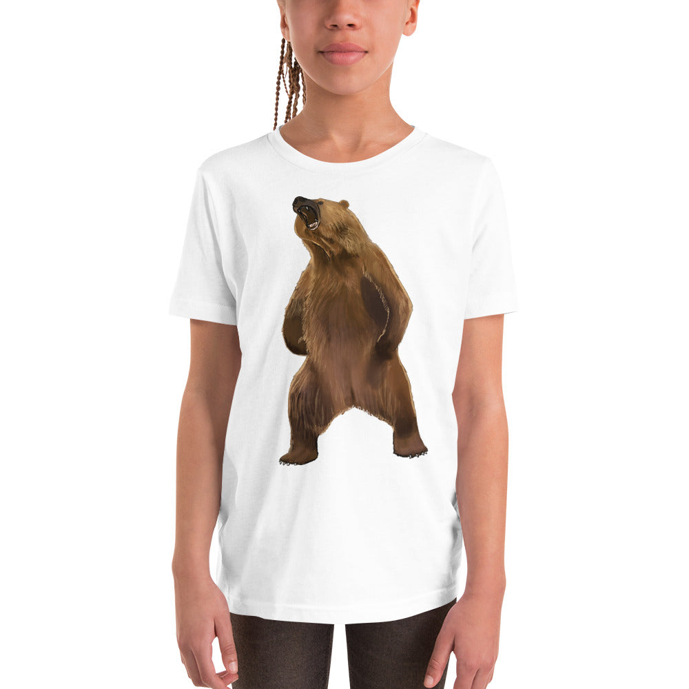 Kodiak Bear Youth Short Sleeve T-Shirt