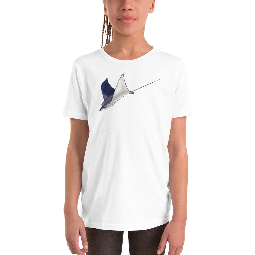 Spotted Eagle Ray Youth Short Sleeve T-Shirt