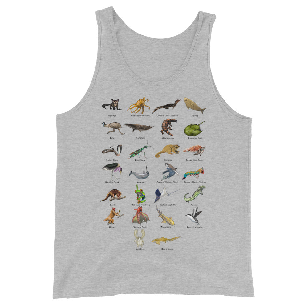 Animal Alphabet Tank Top
