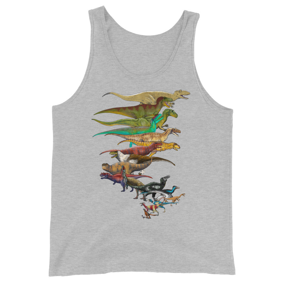 Tornado of Theropods Men's Tank Top