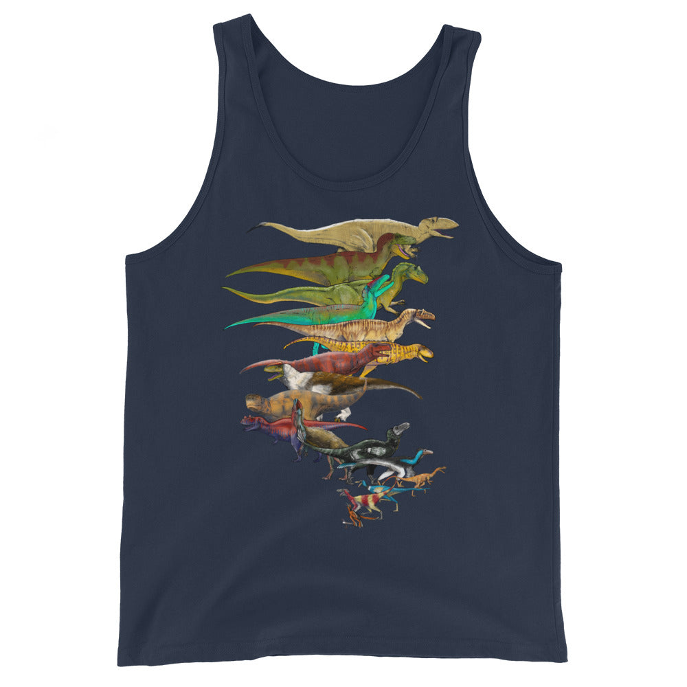 Tornado of Theropods Men's Tank Top
