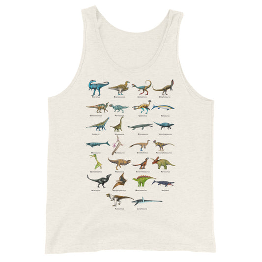 Age of Dinosaurs Alphabet Tank Top