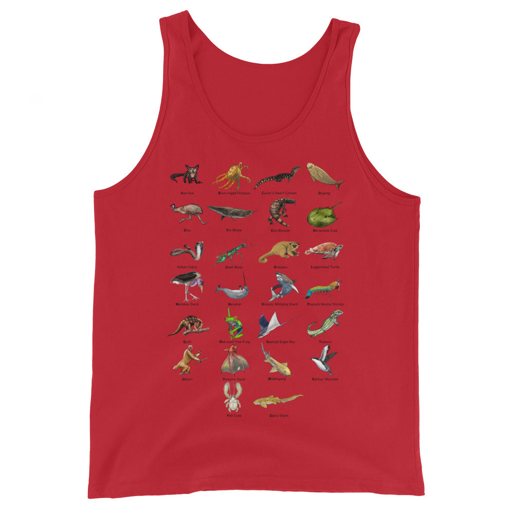 Animal Alphabet Tank Top