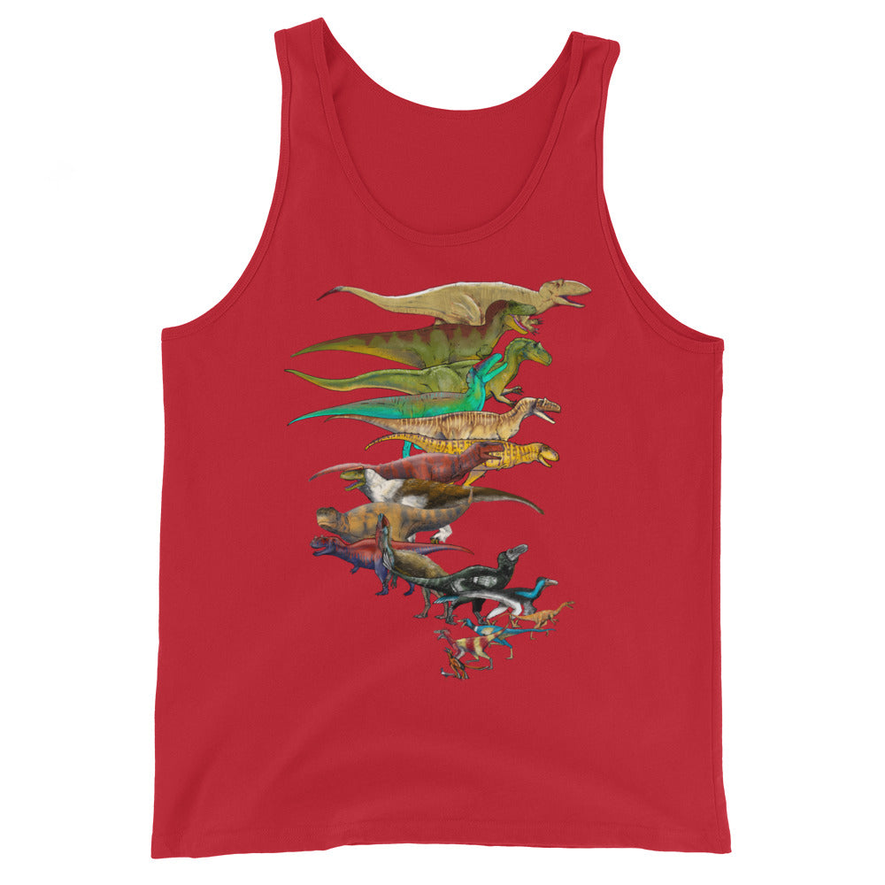 Tornado of Theropods Men's Tank Top