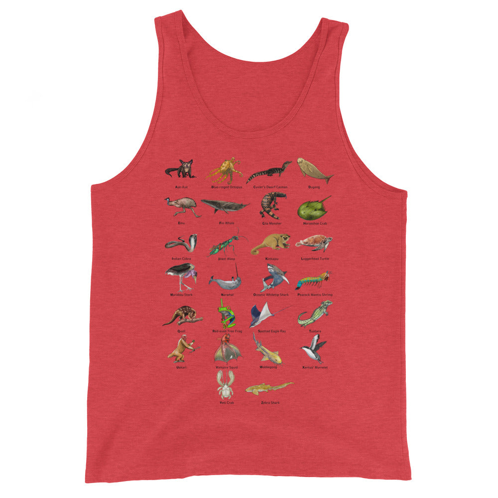 Animal Alphabet Tank Top