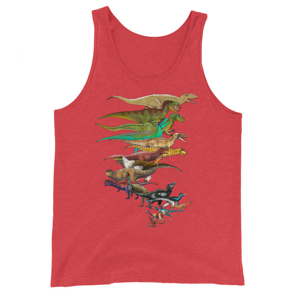 Tornado of Theropods Men's Tank Top