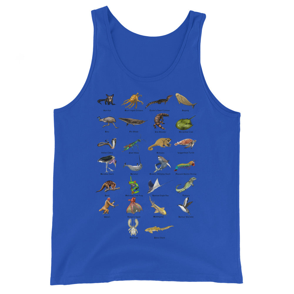 Animal Alphabet Tank Top