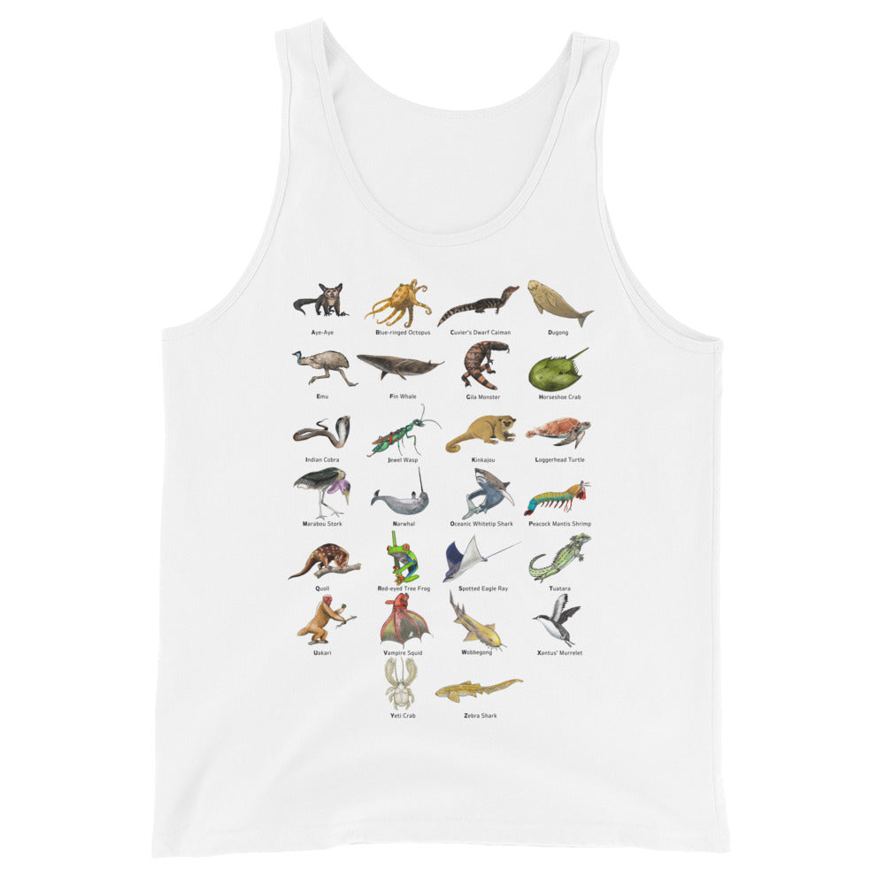 Animal Alphabet Tank Top