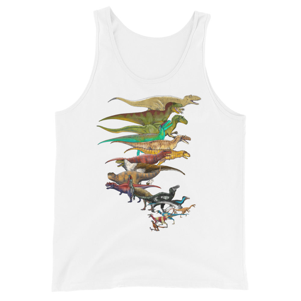 Tornado of Theropods Men's Tank Top